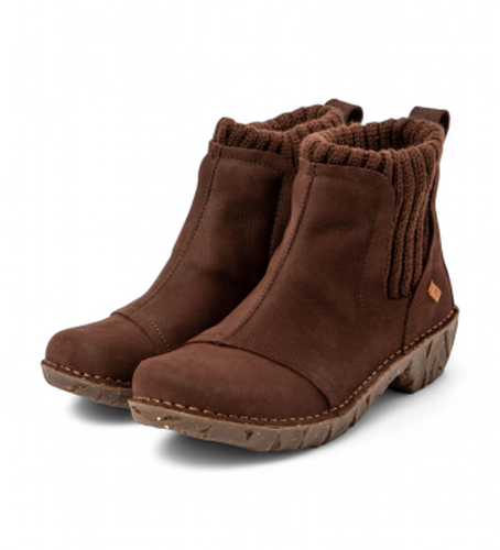 NE234120005_012 Bottines en cuir agréables (36), 1 à 3 cm, Aucun, Casuel - El Naturalista - Modalova