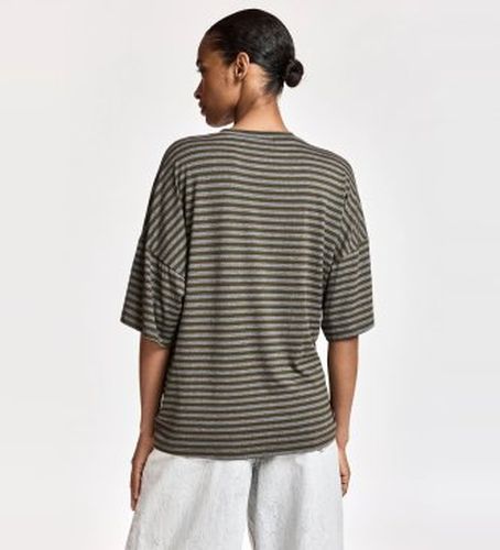 KRISS T-shirt rayé avec un bouton (XXS), Casuel, Viscose, Manche courte - Essentiel Antwerp - Modalova