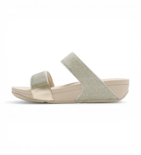 A4Y-675 Sandales Gracie Ultra Jewel en (39), Cuir, Doré, Plat, Boucle, Casuel - FitFlop - Modalova