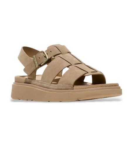 A3T-923 Sandales Gen Fisherman en cuir marron (37), Beige, 3 à 5 cm, Boucle, Casuel - FitFlop - Modalova