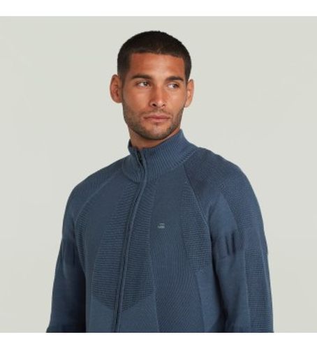 D26778-C259-H737 Pull 3D Biker Full Zip (XS), Casuel, Acrylique, Le coton biologique, Durable - G-Star - Modalova