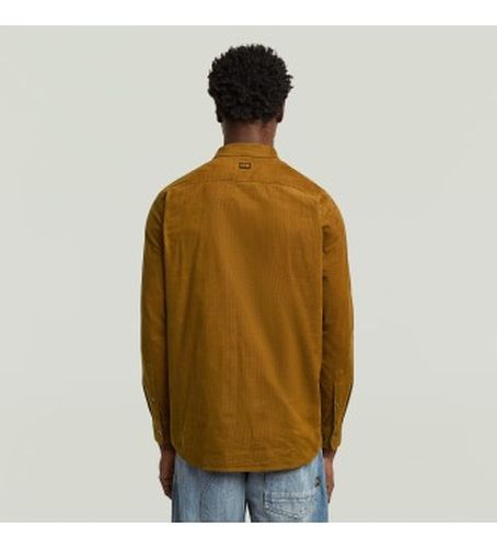 D25196-D751-1329 Clean Regular Shirt brown (S), , Casuel, Coton, Manche longue - G-Star - Modalova