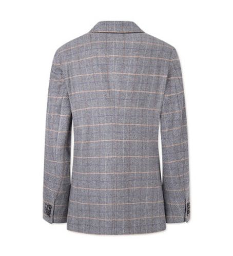 HM443289 Blazer Cash Tattersal (38/32), Casuel, Fête, Laine, Classique, Manche longue - Hackett London - Modalova