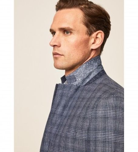 HM443177 Blazer Prince de Galles (40/32), Casuel, Soie, Manche longue - Hackett London - Modalova
