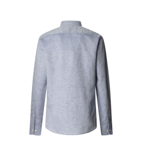 HM3010660 Chemise en lin (L), Casuel, Classique, Manche longue - Hackett London - Modalova