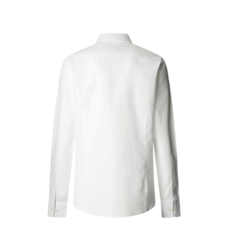 HM3010660 Chemise en lin (S), Casuel, Classique, Manche longue - Hackett London - Modalova