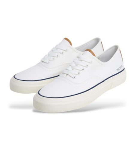 HMS21480 Trainers Blake Smart (40), Blanc, Tissu, Plat, Lacets, Casuel - Hackett London - Modalova