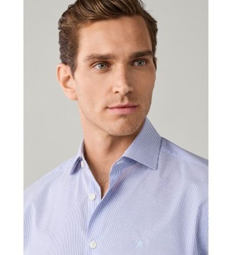 HM3010750 chemise rayures bengale bi-stretch fit tailored (S), Casuel, Coton, Classique, Manche longue - Hackett London - Modalova