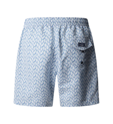 HMB100023 Maillot de bain cristallin (L), Blanc, Beachwear, Polyester - Hackett London - Modalova
