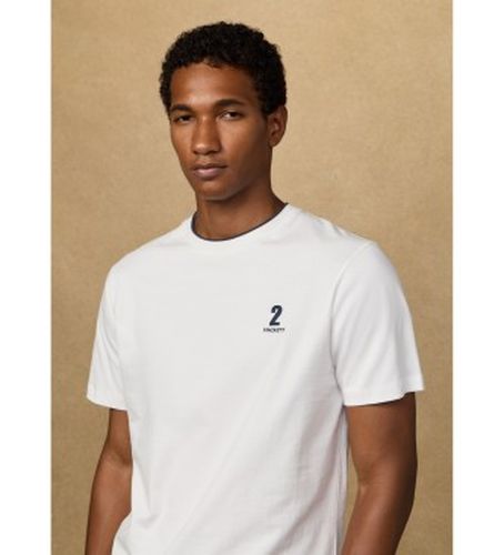 HM5000093 T-shirt numéro avec logo classic fit (L), Casuel, Coton, Manche courte - Hackett London - Modalova