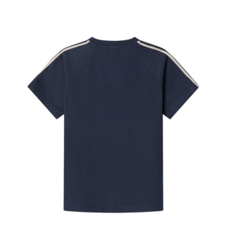 Pour garçon. HK5000037 T-shirt HS Tape (2 años = 92 cm), Casuel, Coton, Manche courte, Marine, mode enfantine - Hackett London - Modalova