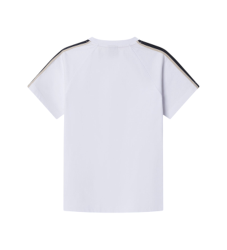 Pour garçon. HK5000037 T-shirt HS Tape (2 años = 92 cm), Casuel, Coton, Manche courte, mode enfantine - Hackett London - Modalova
