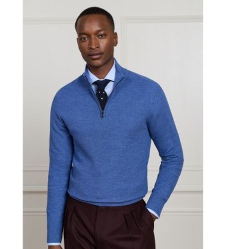 HM7000219 Pull à fermeture éclair Sr Stitch Hzip (M), Casuel, Laine, Classique - Hackett London - Modalova