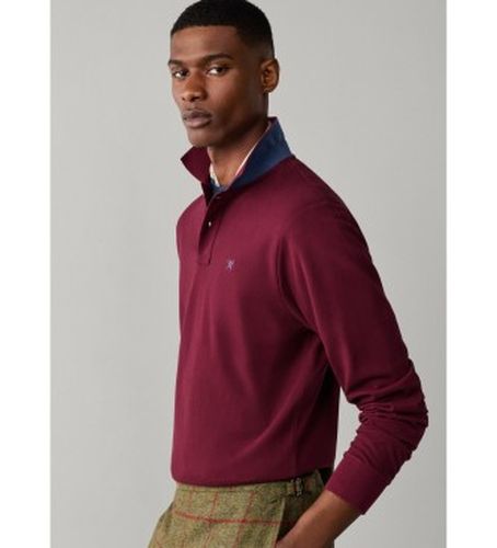 HM5500048 Polo Slim Fit Logo manches longues (S), Casuel, Coton, Classique, Manche longue - Hackett London - Modalova