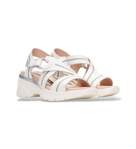 HV264570 Sandales en cèdre cassé (36), Cuir, 3 à 5 cm, Velcro, Casuel - Hispanitas - Modalova