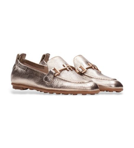 HV254027 Ballerines Bombay (37), Cuir, Doré, Plat, Aucun, Casuel - Hispanitas - Modalova
