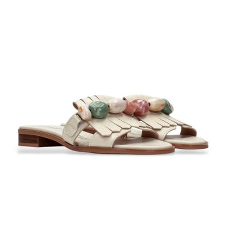 HV253944 Sandales Yakarta (36), Cuir, Plat, 1 à 3 cm, Aucun, Casuel - Hispanitas - Modalova