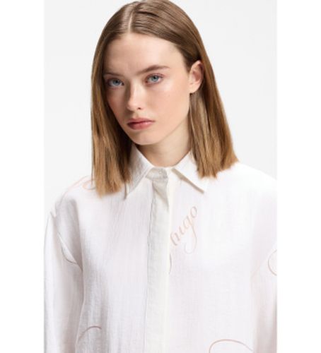 Blouse Echinacea imprimé (34), Casuel, Viscose, Manche longue - HUGO - Modalova