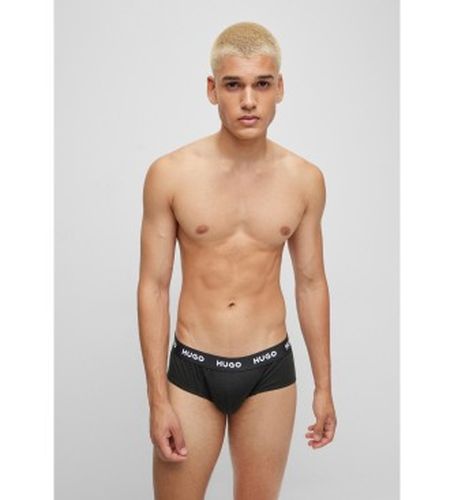 Pack 3 slips en coton stretch Logo (L), Homewear - HUGO - Modalova