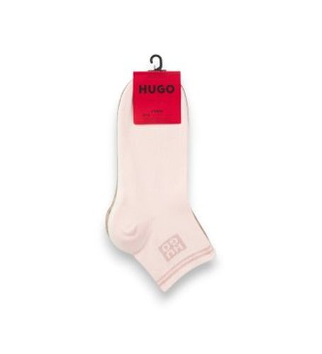 Pack 3 chaussettes Lurex Logo , , marron (35-38), Homewear, Coton - HUGO - Modalova