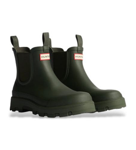 Unisex. FRU0005252 Elements Bottines chelsea élastiques vertes (38), Plat, Aucun, Casuel, Imperméable - Hunter - Modalova