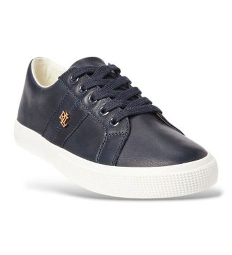 Baskets Janson II en cuir nappa (36), Plat, Lacets, Casuel - Lauren Ralph Lauren - Modalova