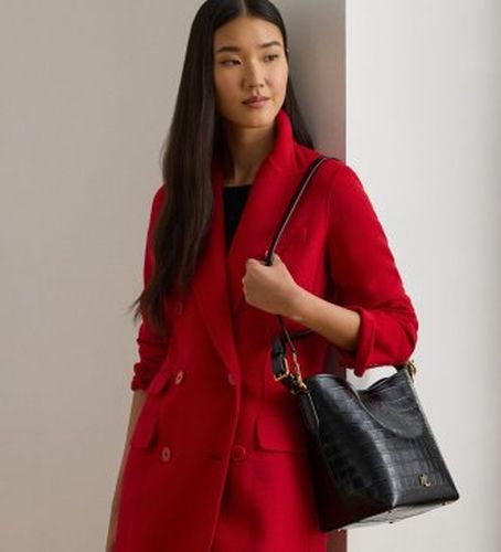 Sac en cuir gaufré (OSFA), Casuel - Lauren Ralph Lauren - Modalova