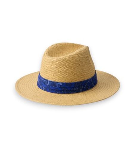 P09810001 Fedora en paille avec bordures en cachemire (OSFA), Casuel, Papier - Lauren Ralph Lauren - Modalova