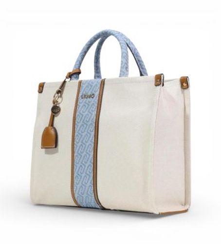 AA6206-T388A Sac moyen en jacquard , (OSFA), Casuel, Coton, Denim - Liu Jo - Modalova