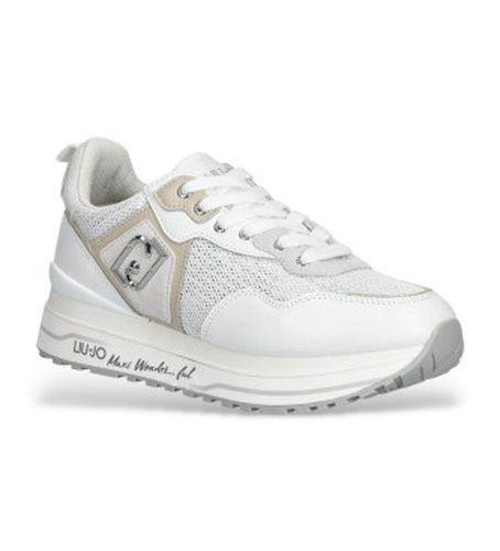 BA6009PX07701111 Trainers Maxi Wonder 01 (37), Cuir, Blanc, 3 à 5 cm, Lacets, Casuel - Liu Jo - Modalova