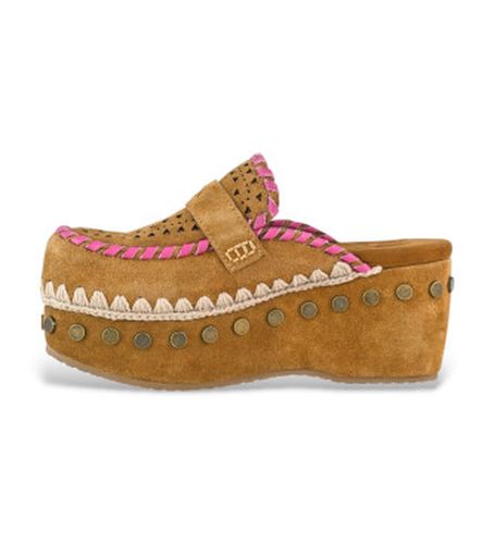 MU.SW611004A Sabots en cuir crocheté (36), 5 à 8 cm, Aucun, Casuel - Mou - Modalova