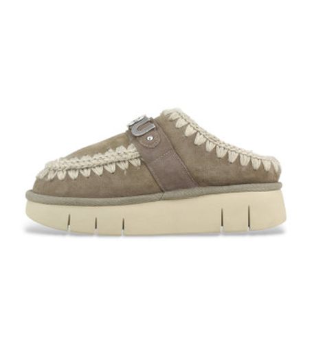 MU.FW531001A Sabots en cuir Bounce verdâtre (37), Marron, 3 à 5 cm, Aucun, Casuel - Mou - Modalova
