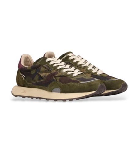 HY114 Hype - Baskets en cuir camouflage (41), Plat, Lacets, Casuel - MOA Concept - Modalova