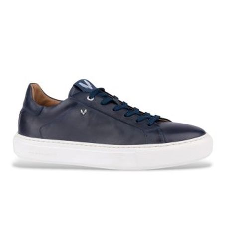 ZY Hastings Leather Sneakers (39), Cuir, 3 à 5 cm, Lacets, Casuel, Marine - Martinelli - Modalova