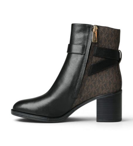 T6RCME6L Bottines en Cuir à talon Rachel (36), 3 à 5 cm, Fermeture éclair, Casuel, Classique - Michael Kors - Modalova