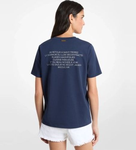 MS6520K97J T-shirt Tropez (S), Casuel, Coton, Manche courte - Michael Kors - Modalova