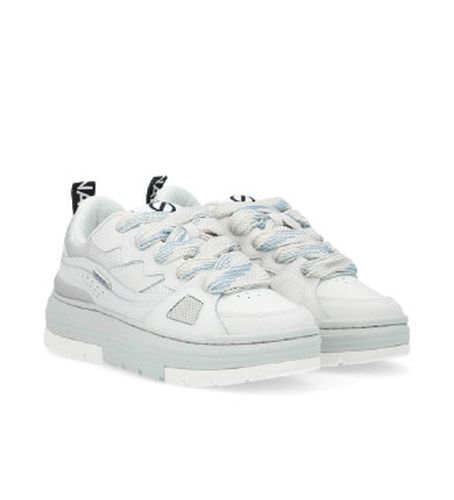 RNFCNR0 Baskets à plateforme en cuir Nollie d'inspiration skate , clair (36), Lacets, Casuel - NO NAME - Modalova