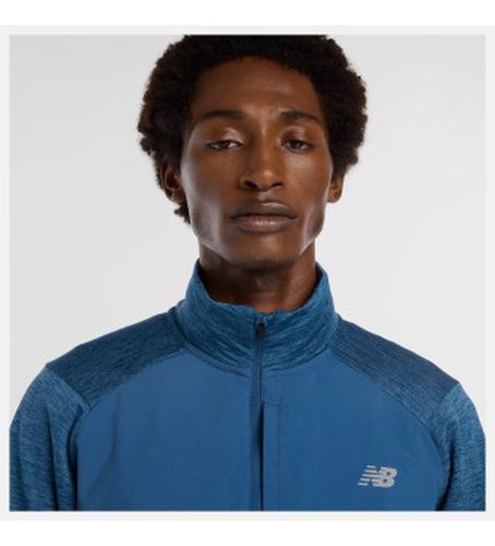 MT43204 Athletics Heat Grid sweatshirt (M), Casuel, Sport, Multisport, Polyester, Manche longue - New Balance - Modalova