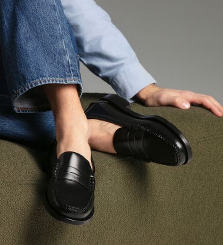 Mocassins classiques en cuir (44), Plat, Aucun, Casuel, Fête - Sebago - Modalova