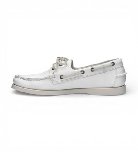 H00 Chaussures de bateau en cuir Docksides Portland (41), Plat, Lacets, Casuel - Sebago - Modalova