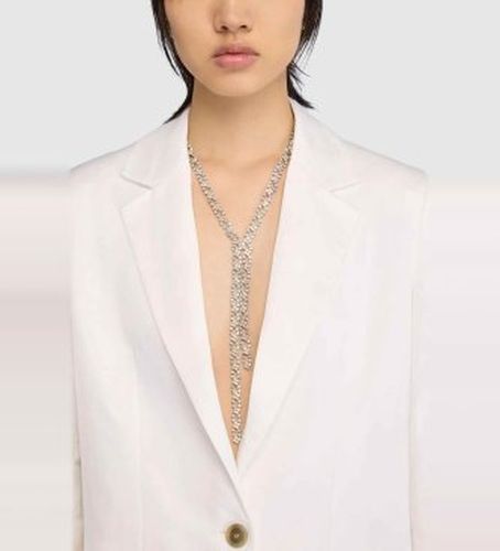 S6SM06 Blazer en ébène (42), Casuel, Viscose - Semicouture - Modalova