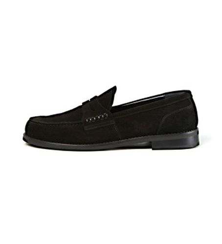 Y5WZ03 Damienne mocassins en daim (38), Plat, Cuir, Aucun, Casuel - Semicouture - Modalova