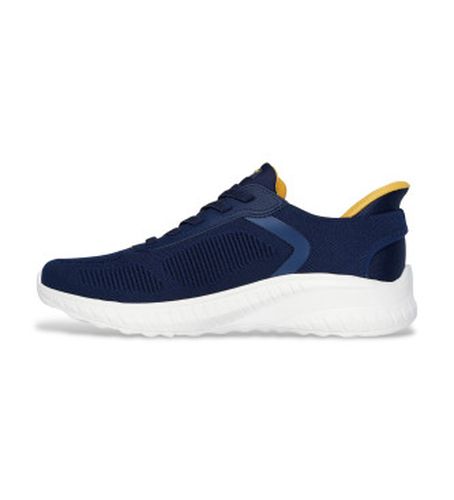 Baskets Bobs Sport Squad Chaos Solid Step (44), Plat, Lacets, Casuel, Marine - Skechers - Modalova