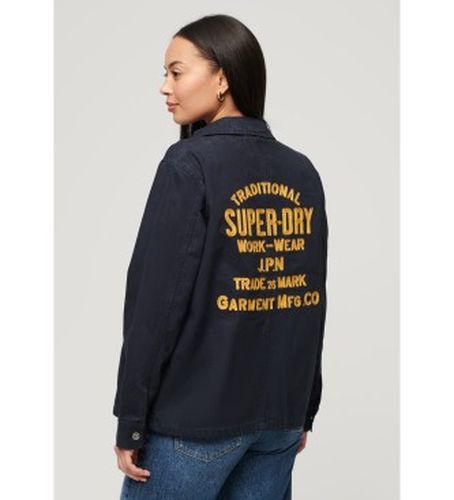 W5011711A Veste en toile Chore (XS), Casuel, Coton, Manche longue, Marine - Superdry - Modalova