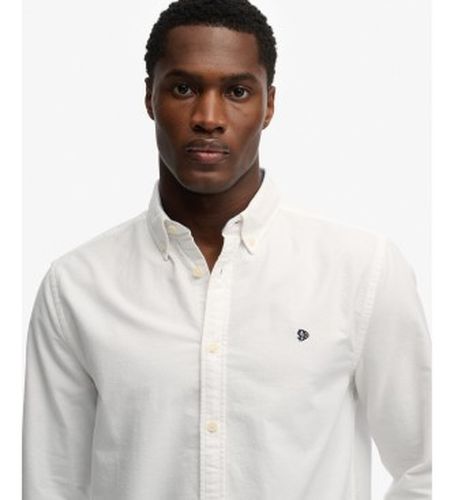 M4011100A Chemise Preppy Oxford (XXL), Casuel, Coton, Manche longue - Superdry - Modalova