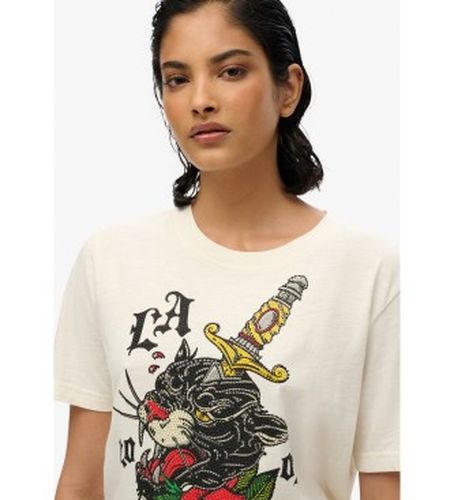 W1011607A T-shirt à coupe décontractée avec motif de tatouage Neo Trad (XS), Casuel, Coton, Manche courte - Superdry - Modalova