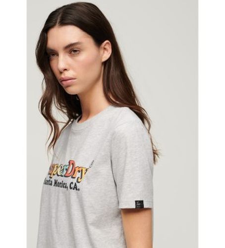 W1011487A T-shirt avec logo arc-en-ciel (S), Casuel, Coton, Manche courte - Superdry - Modalova