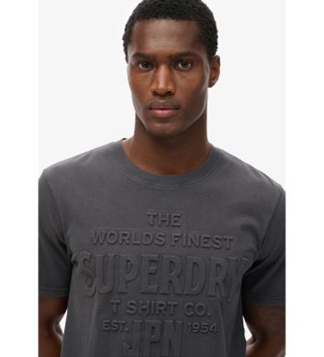 M1012218A T-shirt décontracté à motif embossé Workwear (S), Casuel, Coton, Manche courte - Superdry - Modalova