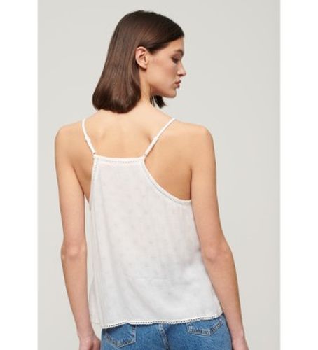 W6011647A T-shirt avec passepoil (L), Casuel, Viscose, Sans manches / bretelles - Superdry - Modalova