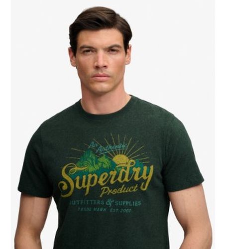M1012442A T-shirt Outdoors Mountain (M), Casuel, Coton, Manche courte - Superdry - Modalova